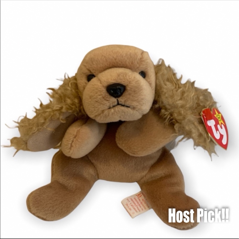 TY Beanie Baby Spunky the Cocker Spaniel
